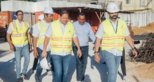 Ministro Carlos Bonilla Inspecciona Avances en la Construcción de Unidad Traumatológica en Higüey