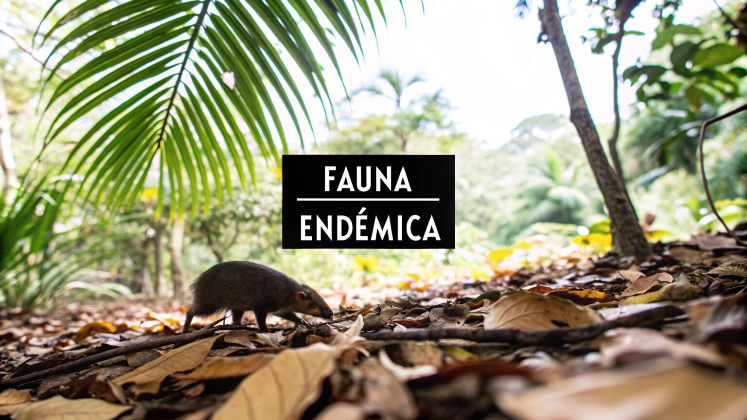 Animales Endémicos RD y Su Fauna Única.- - Fernando Placeres