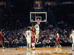 Al Horford durante un partido de baloncesto en 2021