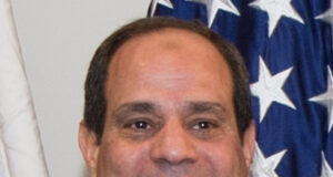 Abdel Fattah al Sisi en el Pentágono el 5 de abril de 2017; retrato de archivo, no de su discurso del 17 de octubre de 2026.