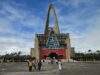 Fachada de la Basílica Nuestra Señora de La Altagracia en Higüey, fotografía de archivo de 2013