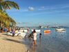 Playa de Boca Chica, República Dominicana, fotografiada en diciembre de 2017