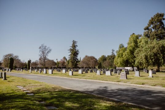 Cementerio, imagen ilustrativa sobre el debate por terrenos municipales en Verón
