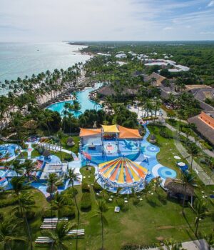 Vista aérea de Club Med Punta Cana, ganador de un premio regional de turismo familiar en 2026