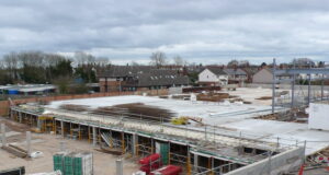 Construcción de un supermercado, fotografía de archivo de 2008 utilizada como imagen alusiva.