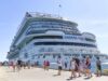 Crucero atracado en el puerto turístico Taíno Bay de Puerto Plata
