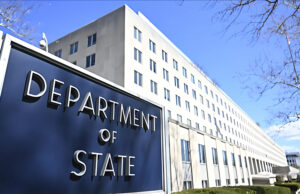 EE. UU. eleva a más de 300,000 las visas revocadas Sede del Departamento de Estado de Estados Unidos en Washington.
