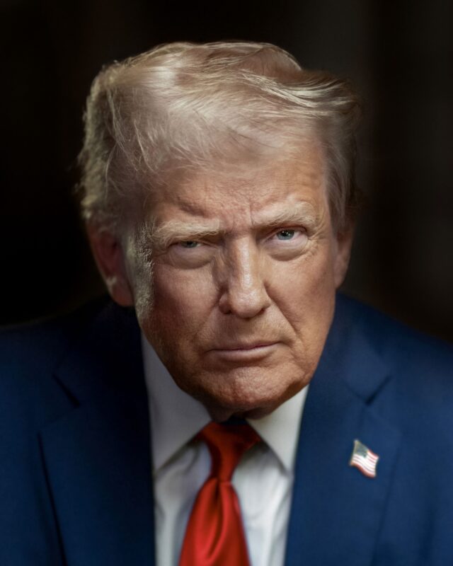 Donald Trump, retrato oficial de 2025 Retrato oficial de Donald Trump de junio de 2025, fotografía de archivo de Daniel Torok para la Casa Blanca.