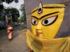 Representación de la diosa Durga en una calle de Calcuta en 2024; imagen de archivo, no del incidente de octubre de 2026
