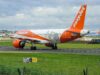 Avión Airbus A320neo de easyJet en el aeropuerto de Manchester