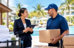 Complejo hotelero de Punta Cana, imagen ilustrativa de la actividad turística