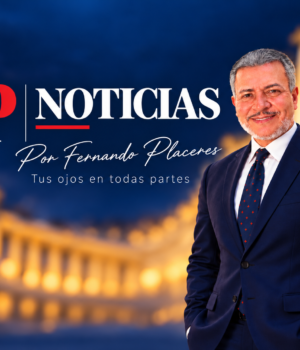 Imagen institucional de FP Noticias con Fernando Placeres; no corresponde al operativo de POLITUR.