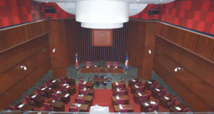 Hemiciclo del Senado de la República Dominicana, imagen ilustrativa del trámite legislativo sobre Verón–Punta Cana