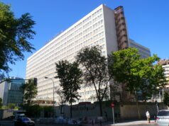 Hotel Meliá Castilla de Madrid, sede prevista de Más Cerca de Casa; archivo de 2021.