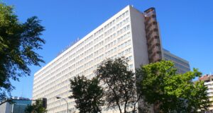Hotel Meliá Castilla de Madrid, sede prevista de Más Cerca de Casa; archivo de 2021.