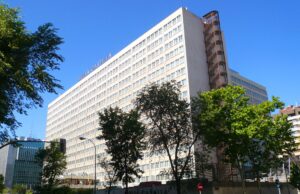 Hotel Meliá Castilla de Madrid, sede prevista de Más Cerca de Casa; archivo de 2021.