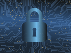 Anthropic alerta sobre IA que podría replicarse en redes Candado digital sobre una red de circuitos, imagen ilustrativa sobre inteligencia artificial y ciberseguridad
