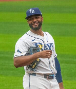 Junior Caminero, Premio Juan Marichal 2026 Junior Caminero, antesalista dominicano de los Rays de Tampa Bay, durante un partido en junio de 2026