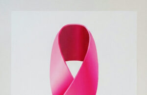 Lazo rosa, símbolo de concienciación sobre el cáncer de mama; imagen de archivo.