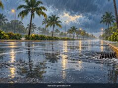 Lluvias vuelven a anegar tramo de la avenida Estados Unidos