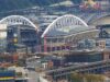 Seattle frena a Mahomes y acaba el invicto de Kansas City Vista aérea del Lumen Field de Seattle durante un partido nocturno de los Seahawks
