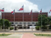 Fachada del Palacio del Congreso Nacional de la República Dominicana en Santo Domingo