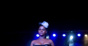 Modelo en una pasarela de moda, imagen ilustrativa del Cana Fashion Show en Punta Cana
