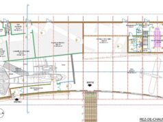 Empresarios piden agilizar permisos de inversión en La Altagracia Planos de construcción usados como imagen ilustrativa de los permisos de inversión en La Altagracia