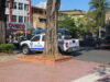 Vehículo de la Policía Nacional de República Dominicana, imagen de archivo