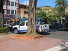 Reportan muerte de joven durante intervención policial en Verón Vehículo de la Policía Nacional de República Dominicana, imagen de archivo