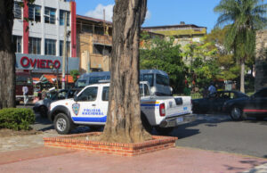 Vehículo de la Policía Nacional de República Dominicana, imagen de archivo