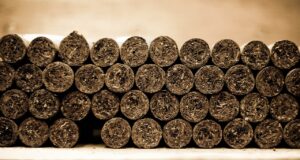 Puros artesanales fotografiados en La Romana en 2011; imagen de archivo alusiva al tabaco.