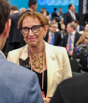 Rebeca Grynspan en una fotografía de archivo tomada el 2 de octubre de 2024.