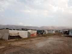 Asentamiento de refugiados sirios en el valle de Bekaa, Líbano; fotografía de archivo del 5 de noviembre de 2013.