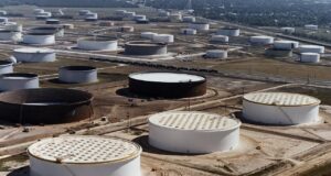 Tanques de almacenamiento de petróleo pertenecientes a la Reserva Estratégica de Estados Unidos en Texas