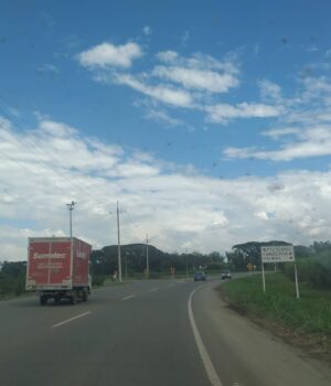 Tramo de la Ruta Nacional 25 en Puerto Tejada, Cauca, Colombia