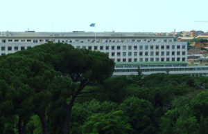 Edificio sede de la FAO en Roma, donde se anunció la Medalla Agrícola para Luis Abinader