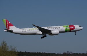 Airbus A330-900neo de TAP Air Portugal, aerolínea premiada en los World Travel Awards Europa 2026