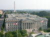 Edificio del Departamento del Tesoro de Estados Unidos en Washington, fotografía de archivo de 2015.