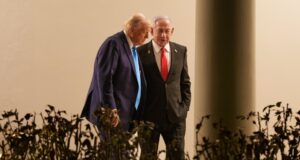 Donald Trump y Benjamin Netanyahu en la Casa Blanca el 4 de febrero de 2025, fotografía de archivo de Dan Scavino.