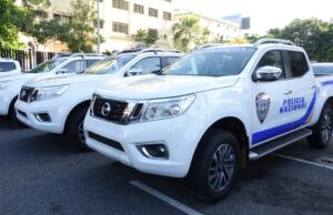Vehículo identificado de la Policía Nacional de la República Dominicana usado como imagen alusiva al patrullaje