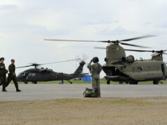 Ejercicio militar en Wainwright en mayo de 2013; imagen de archivo, no del incendio de octubre de 2026