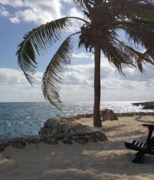 Playa del parque Xcaret, en Quintana Roo, México; fotografía de archivo de 2016.